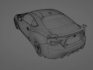 Toyota GT86 3D Model