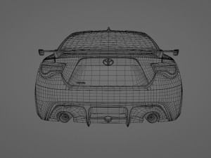Toyota GT86 Modelo 3D
