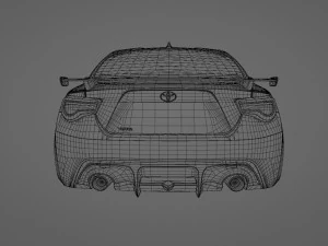Toyota GT86 3D Model