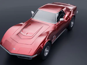 Chevrolet Corvette ZR1 1970 Modelo 3D