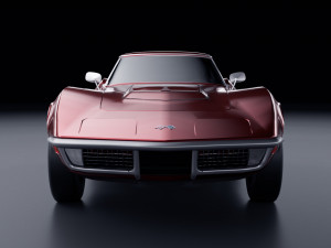 Chevrolet Corvette ZR1 1970 3D-Modell