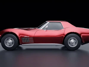 Chevrolet Corvette ZR1 1970 3D Model