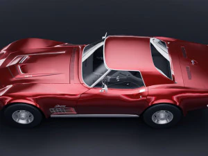 Chevrolet Corvette ZR1 1970 3D Model