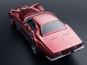 Chevrolet Corvette ZR1 1970 3D-Modell