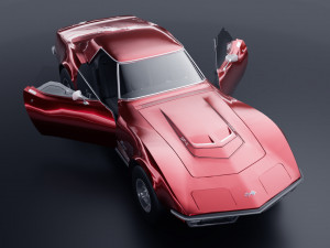 Chevrolet Corvette ZR1 1970 3D-Modell