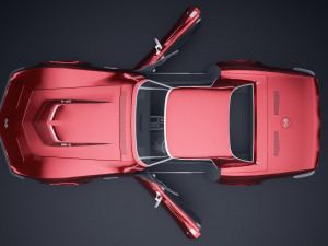 Chevrolet Corvette ZR1 1970 3D-Modell
