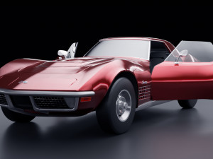 Chevrolet Corvette ZR1 1970 3D-Modell