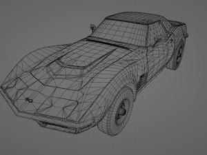 Chevrolet Corvette ZR1 1970 3D-Modell
