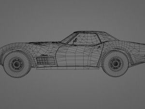 Chevrolet Corvette ZR1 1970 3D-Modell