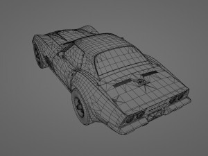Chevrolet Corvette ZR1 1970 3D-Modell