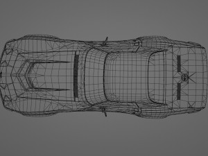 Chevrolet Corvette ZR1 1970 3D-Modell