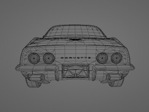 Chevrolet Corvette ZR1 1970 3D-Modell