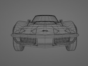 Chevrolet Corvette ZR1 1970 3D-Modell