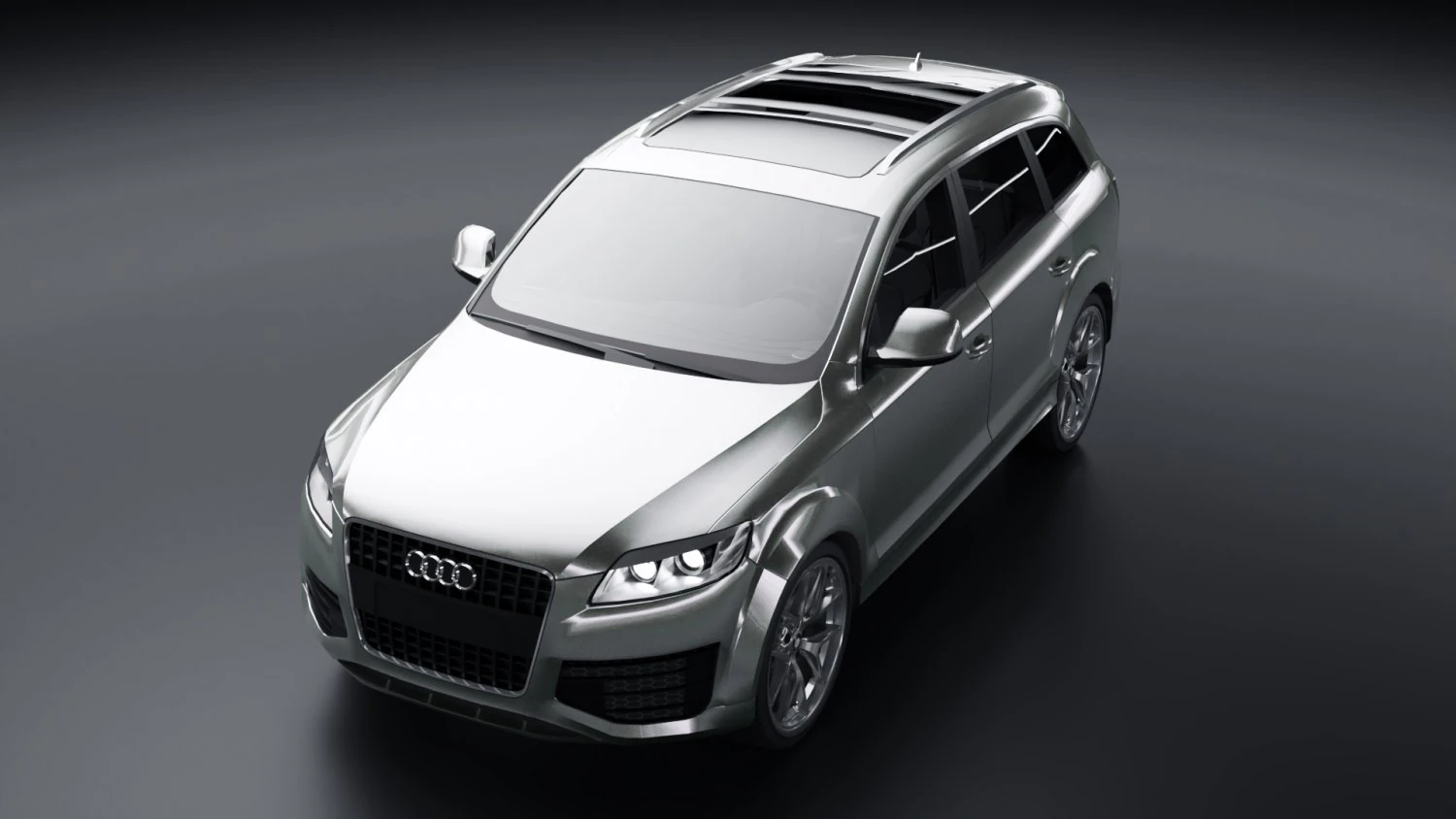 Audi Q7 3D Model .c4d .max .obj .3ds .fbx .stl .blend