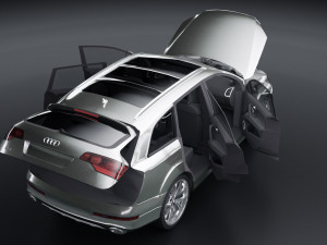 Audi Q7 Modèle 3D