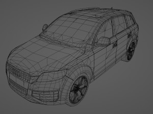 Audi Q7 Modèle 3D