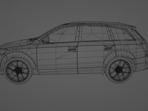 Audi Q7 Modèle 3D