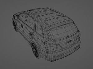 Audi Q7 Modèle 3D