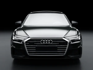 Audi A6 C8 S-Line 3D Model