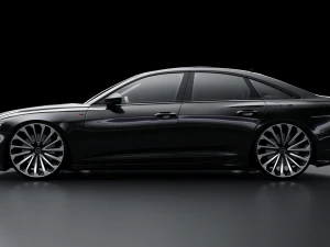 Audi A6 C8 S-Line 3D Model