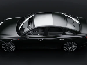 Audi A6 C8 S-Line 3D Model