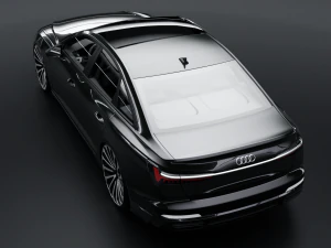 Audi A6 C8 S-Line 3D Model