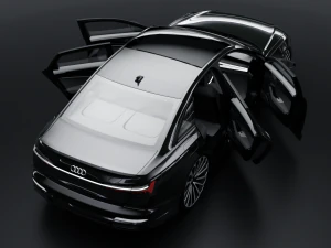 Audi A6 C8 S-Line 3D Model