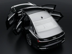 Audi A6 C8 S-Line 3D Model