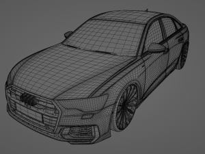 Audi A6 C8 S-Line Model 3D