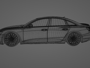 Audi A6 C8 S-Line Model 3D