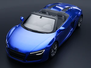 Audi R8 Spyder 3D Model