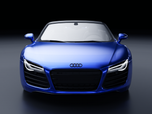 Audi R8 Spyder 3D Model