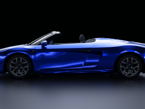 Audi R8 Spyder 3D Model