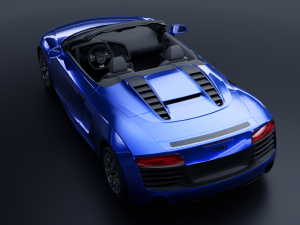 Audi R8 Spyder 3D Model