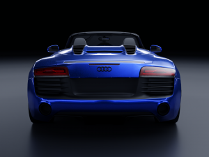 Audi R8 Spyder 3D Model