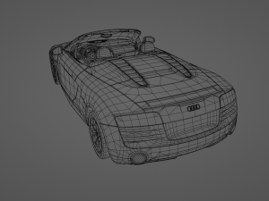 Audi R8 Spyder 3D Model