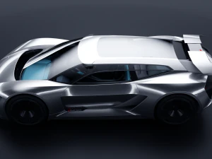 Audi PB18 E-Tron 3D Model