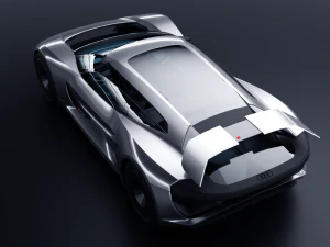 Audi PB18 E-Tron 3D Model