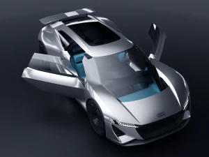 Audi PB18 E-Tron 3D Model