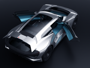 Audi PB18 E-Tron 3D मॉडल