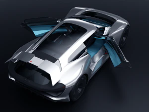 Audi PB18 E-Tron 3D Model