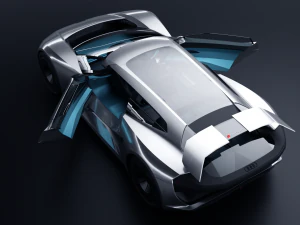 Audi PB18 E-Tron 3D Model