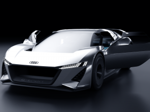 Audi PB18 E-Tron 3D मॉडल