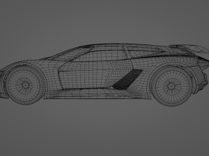 Audi PB18 E-Tron 3D मॉडल
