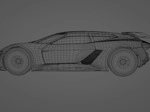Audi PB18 E-Tron 3D Model