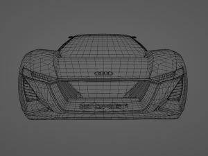 Audi PB18 E-Tron 3D मॉडल
