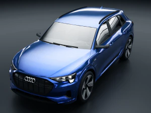 ऑडी ई-ट्रॉन 3D मॉडल