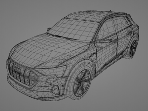 Audi E-Tron 3D-Modell