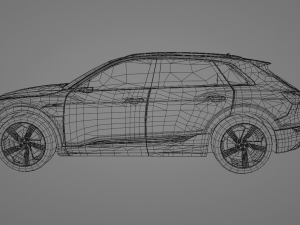 Audi E-Tron 3D-Modell