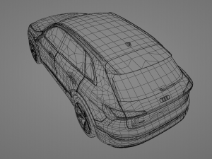 Audi E-Tron 3D-Modell